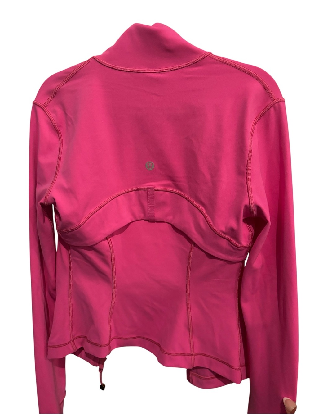 Lululemon Define Jacket Nulu Slim Fit Hot Pink Women Size 2 - Picture 2 of 3